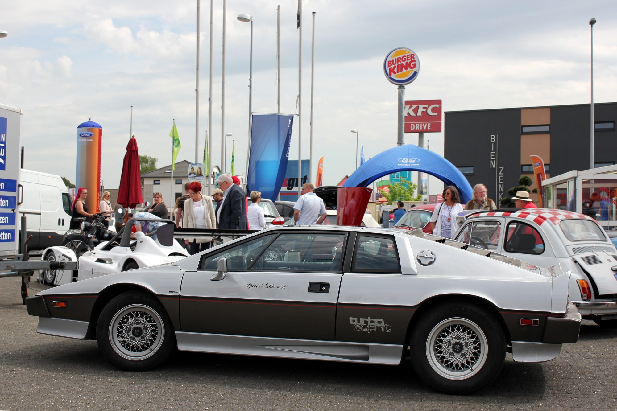 Lotus Esprit S3 Turbo voorkant 1983